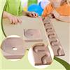 Gioco di Costruzione Educativo, Labirinto di Palline di Legno, Giocattolo per