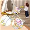 Passeggino Bambola Carrozzina Pieghevole Stroller Giocattolo con Capottina