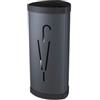 ALBA Portaombrelli - diametro 26 cm - H 60 cm - metallo - nero - Alba (unità vendita 1 pz.)