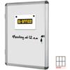 BI-OFFICE Bacheca per interni - fondo bianco magnetico - 6 fogli A4 - orizzontale - Bi-Office (unità vendita 1 pz.)