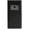 STILCASA Posacenere murale - acciaio - 17,5 x 10,5 x 34 cm - 2 L - nero - Stilcasa (unità vendita 1 pz.)