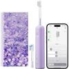 Laifen Wave Special Spazzolino Elettrico Sonico con 2 Testine, IP68, Viola