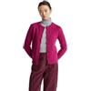 United Colors of Benetton Maglia Coreana M/L 103ME500L Maglione Cardigan, Viola, XS Donna