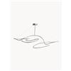 101 Copenhagen Lampadario grande a LED Ghost - Argento
