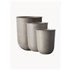 DBKD Set di 3 vasi per piante da esterno Out - Beige