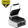 Piastra per panini in ghisa - rigata/rigata - 1800 W