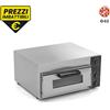 Forno elettrico per pizza - Vetro - 1 pizza da Ø40 cm