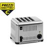 Tostapane professionale - 4 fette - 1800W
