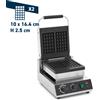 Piastra per Waffle Professionale - 2 Pezzi
