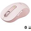 LOGITECH Mouse Logitech Signature M650 L Wireless Rosa