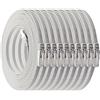 1aTTack.de Cat.7 cavo di rete piatto 10GB/s Slim Flat Cavi RJ45 Patch cavi di installazione nastro - compatibile CAT5 CAT6 CAT7 CAT 8 Bianco - 10 unità 0,5m