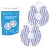 Tenscare E-Cmr60130-es - Elettrodi per seno riutilizzabili, per allattamento, colore: Bianco