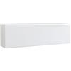 Composad | Pensile della Linea MUNDI con 1 Ribalta, Mobile Soggiorno, Moderno ed Elegante, (LxAxP) 123x35,7x28,5 cm, Colore Bianco Laccato, Made in Italy