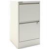 Bisley Home Filer 696 - Cassettiera a 2 cassetti, in Metallo, 40 x 41,3 x 67,2 cm, Colore: Bianco