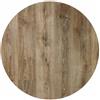 Tadi & Imperio1979 Tappeto rotondo in vinile imitazione legno - Eleganza e durata per la decorazione di interni