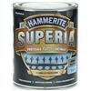 Hammerite Superia smalto metallo antiruggine interno e esterno, Brillante Grigio, 750 ml