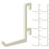 StarMaker Set di 10 ganci per pannello forato Ikea Skadis - Gancio inclinato a L, 40 mm - Supporto da parete, pannello per utensili e accessori