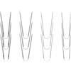 Set di 11 Ferri da Maglia in Acciaio Inox, Aghi Circolari per Maglioni