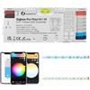 GLEDOPTO ZigBee 3.0 LED Controller 5 in 1 RGBCCT RGBW RGB CCT Dimmer Colore Luce Bianca 20A Fusibile Inseribile App Controllo Vocale Compatibile con Alexa H*ue Tuya Smart Life APP Controllo