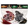 Cultura Del Chile Pacchetto di peperoncini secchi interi messicani. Guajillo 75 g e Ancho 75 g (150 g totali), tutto naturale, calore da lieve a medio per un autentico gusto messicano. Ideale per tacos birria, talpa
