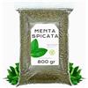 EPEL Menta Spicata Essiccata 800 gr - Tè alla Menta Spicata - Tisana Menta - Infusi Sfusi - Salute e Proprietà Naturali - Infuso d'Erbe (800 gr, Menta Spicata)