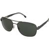 Carrera C Flex 02/G/S R80/QT | Occhiali da Sole Graduati o Non Graduati | Prova Online | Metallo | Quadrati | Rutenio | Adrialenti