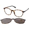 Polaroid PLD 6137/CS 086/SP | Occhiali da Vista con Clip da Sole | Prova Online | Unisex | Plastica | Ovali / Ellittici | Marrone, Havana | Adrialenti