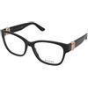 Guess GU50120 001 | Occhiali da Vista Graduati | Prova Online | Plastica | Quadrati | Nero | Adrialenti