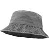 UltraKey Cappello a Secchiello, Berretto Piatto da Esterno in Cotone Denim Lavato a Tesa Larga per Pesca, Escursionismo, Sport da Spiaggia Vino