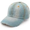 UltraKey Berretto da Baseball in Denim, Cappello Sportivo Unisex Cappello da Sole da Uomo Casual da Donna Cappello da Cowboy
