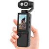 BLKE S Q8 Fotocamera Vlog Portatile con Obiettivo Ruotabile a 180°, Fotocamera Digitale 1080p per Foto e Video, Schermo IPS 2,0, Auto Focus, 2000mAh, Include Scheda 32GB, Treppiede e Cordino Nero