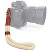 MyGadget Cinghia da Polso per Fotocamera - Cinturino Macchina Fotografica - Laccetto Impugnatura a Mano Regolabile per Canon, Nikon, Sony, Fujifilm, Olympus - Beige