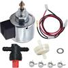 ZAMDOE 694393 Solenoide di intercettazione Carburante 846639 Compatibile per Briggs Stratton 28AH76-0113-E1 28AH77-0112-E1 Motore per Attrezzature da Giardino e Prato, per Toro 71286 74327