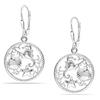 LeCalla Orecchini Pendenti a Goccia di Vita Marina con Chiusura a Leva in Argento Sterling 925 per Donna e Teen