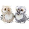 Uni Toys Gufo di peluche 17 cm ECO-FRIENDLY