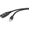 Renkforce RF-4598344 Cavo USB 5 m USB 3.2 Gen 1 (3.1 Gen 1) USB A Nero (RF-4598344)