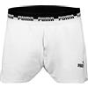 PUMA Amplified Shorts - Pantaloncini da Donna, Donna, Pantalone Corto, 855965, Bianco, L