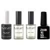 Smalto KIT GEL POLISH SEMIPERMANENTE UNGHIE - 4PZ da 14 ml BASE & TOP - NAIL PREP - ULTRABOND - PRIMER SGRASSATORE + Omaggio semipermanente 10 ml