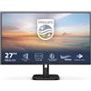 Philips Monitor Led 27 27E1N1100A Full HD IPS 1ms 100Hz Speaker Nero