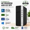 Pc Rigenerato HP ProDesk 600 G3 SFF i5-7400T Ram 16GB SSD 512GB Windows 11 Pro