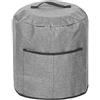 MOUMOUTEN Copertura Protettiva Per Pentola A Pressione Rotonda, Borsa Protettiva Per Friggitrice Ad Aria Con Tasche Accessori Elettrici Da Cucina Adatto Per Elettrodomestici Friggitrice(Grigio)