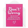 Tongue in Peach Funny Break Up Cards - Biglietto di divorzio con scritta There Are Plenty Of Other Guys Out There for Her for He Breakup Bestie Best Friend Joke CBH548