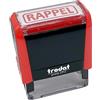 Trodat Printy 4912 - Timbro autoinchiostrante RAPPEL, in gomma, colore: Rosso