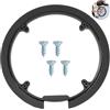 SWRCEYJH Bicicletta Paracatena Copertura Ruota Dentata Della Bicicletta Copri Pignone Nero Paracatena Nero Protezione Catena In Plastica Con 4 Viti Per 42 44 Denti Bicicletta Bici Da Corsa Mountain Bike