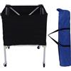 Cocoarm Carrello per Pallavolo, Portatile su Ruote, Pieghevole, Rimovibile, per Garage
