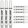 TARGET Darts 3 X Sets of PRO Grip Shaft-9 in Total, Alberi per Freccette Unisex, Bianco, Short-34mm