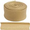 Aerzetix - C77486 - Nastro in sbieco Brillante Piegato per Cucire 4.5 Metri x 30mm - in 65% Cotone e 35% Poliestere - Colore Dorato