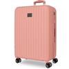 MOVOM Joumma Movom Timber Large Nude Valigia 53x78x31 cm Rigido ABS Lucchetto a Combinazione Integrato 108L 4.2 kg 4 Doppie Ruote