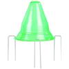 Maximex Campane protettive per Piante, Set da 6, Protezione dal Gelo, dagli Uccelli e dalle lumache in Giardino, Campane di Coltivazione per piantine, Ø 27 x 23,5 cm, plastica Pet, Verde
