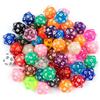 Neerow Set di dadi poliedrici, 50 pezzi in acrilico, D20, dadi colorati per giochi da tavolo D&D/RPG/MTG, gioco da tavolo, gioco di carte, gioco di ruolo per attività di intrattenimento, locali ricreativi